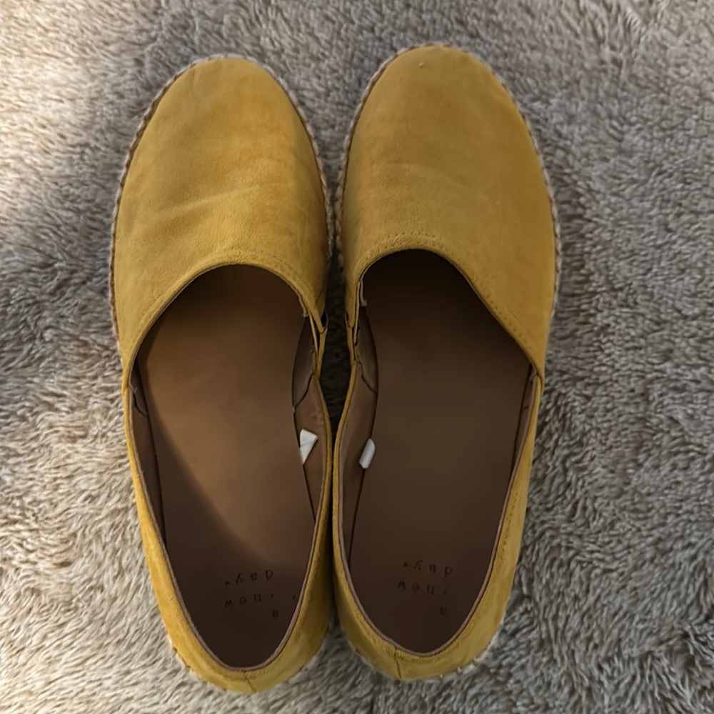 Yellow Espadrilles
